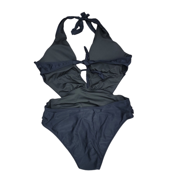 Black Twist Front One Piece Fashion Nova - Picture 5 of 12